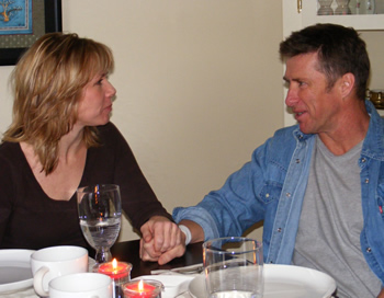 Maggie and John